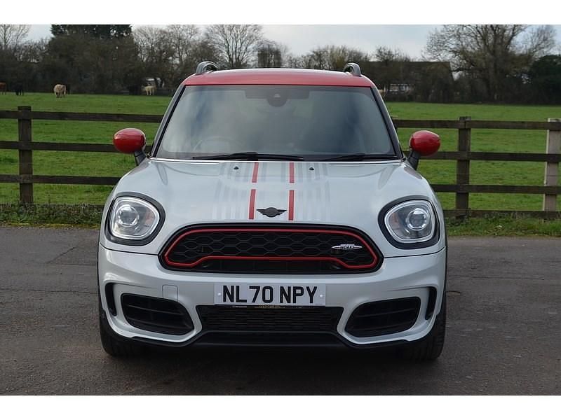Used Mini John Cooper Works Countryman Sport 2020 White silver SUV