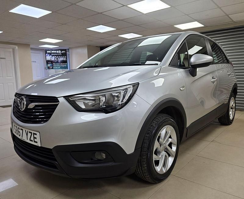 Used Vauxhall Crossland X S 110 HP (80 kW) 2017 Silver SUV