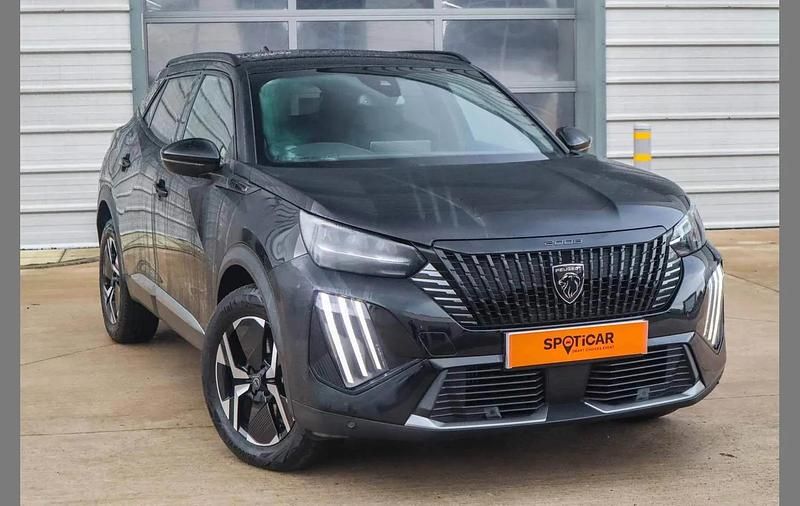 Black Used 2025 Peugeot 2008 GT SUV | £20,276 - Image 1/4