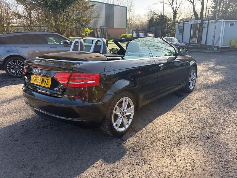 Used Audi A3 Cabriolet Sport 2009 Black Cabriolet