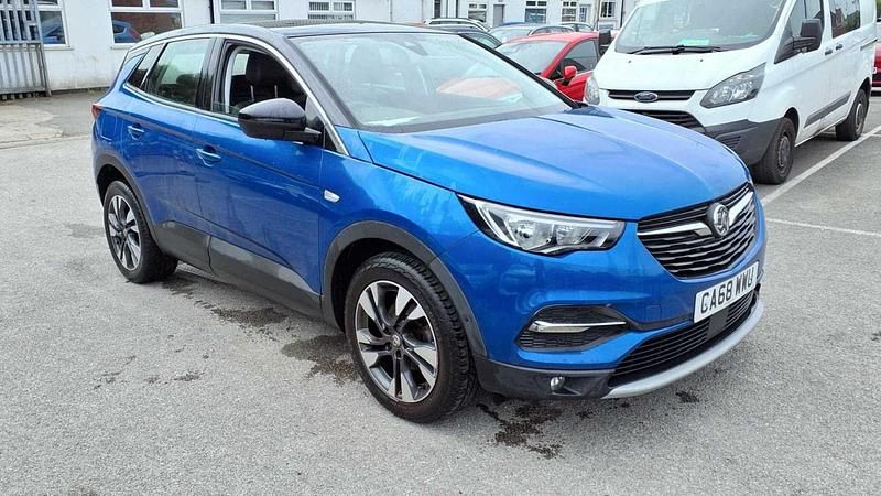 Blue Used 2019 Vauxhall Grandland X Sport SUV | £9,990 (Good price) - Image 1/3