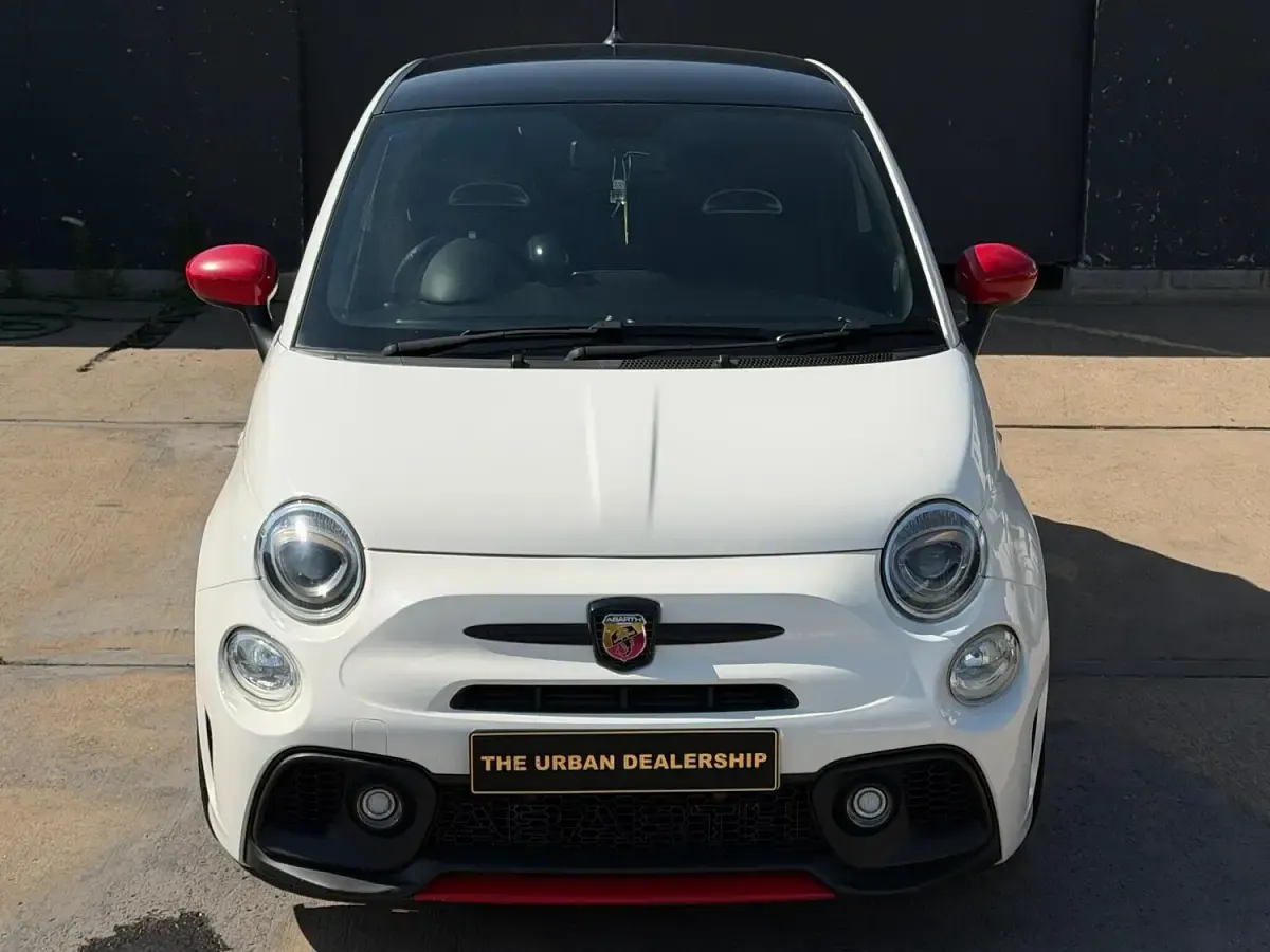 Used Abarth 595 2017 White Hatchback