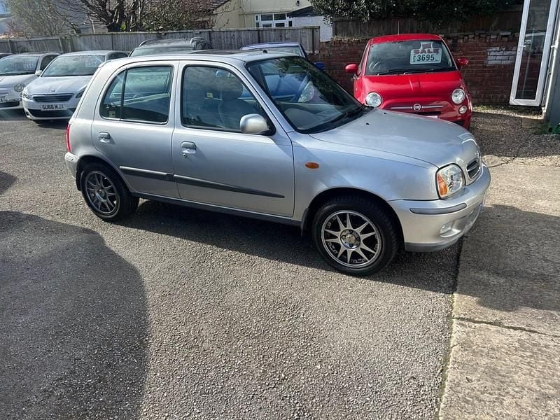 Used Nissan Micra 2002 Silver Hatchback