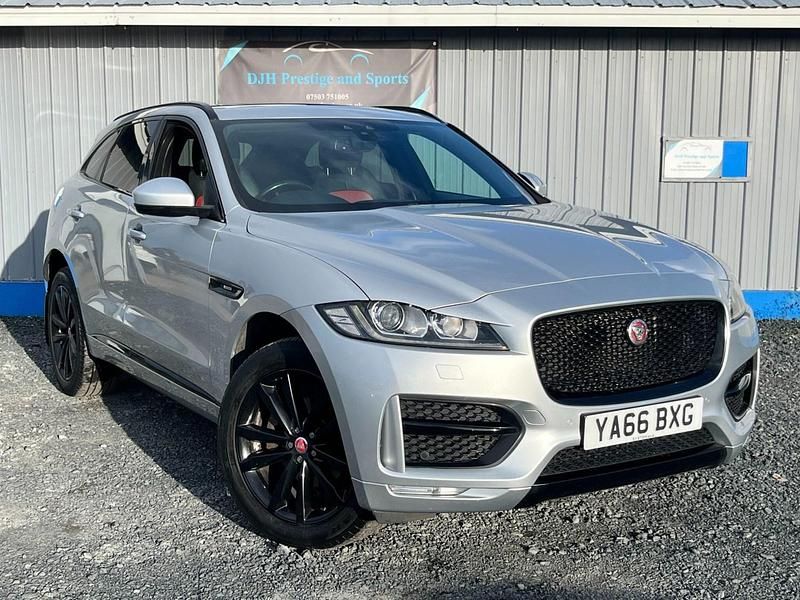 Used Jaguar F-Pace R-Sport 180 HP (132 kW) 2016 Silver SUV