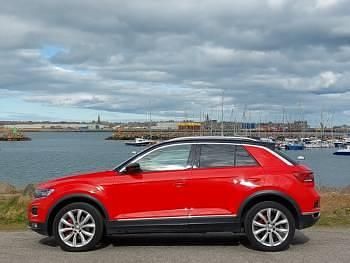 Used VW T-Roc SEL 150 HP (110 kW) 2019 Red SUV