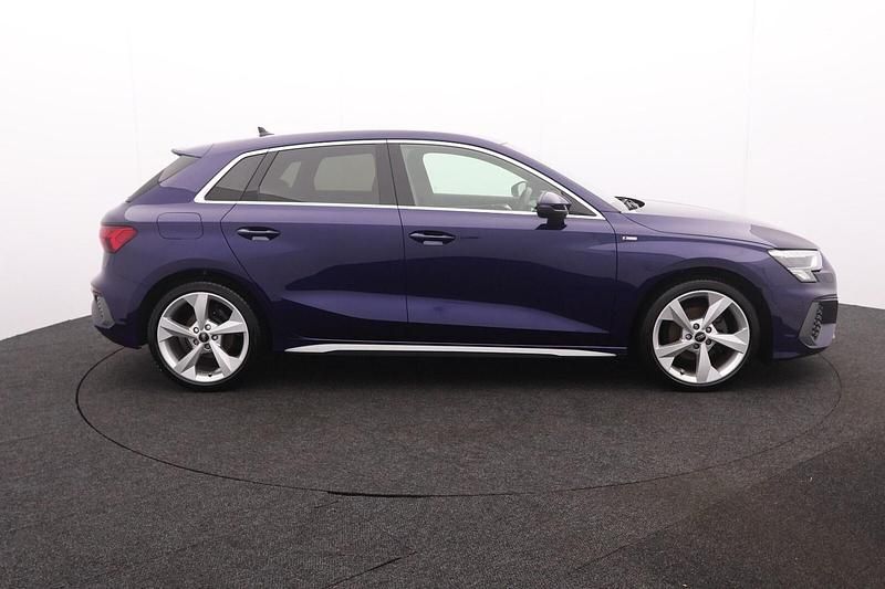 Used Audi A3 S-Line 2024 Blue Hatchback