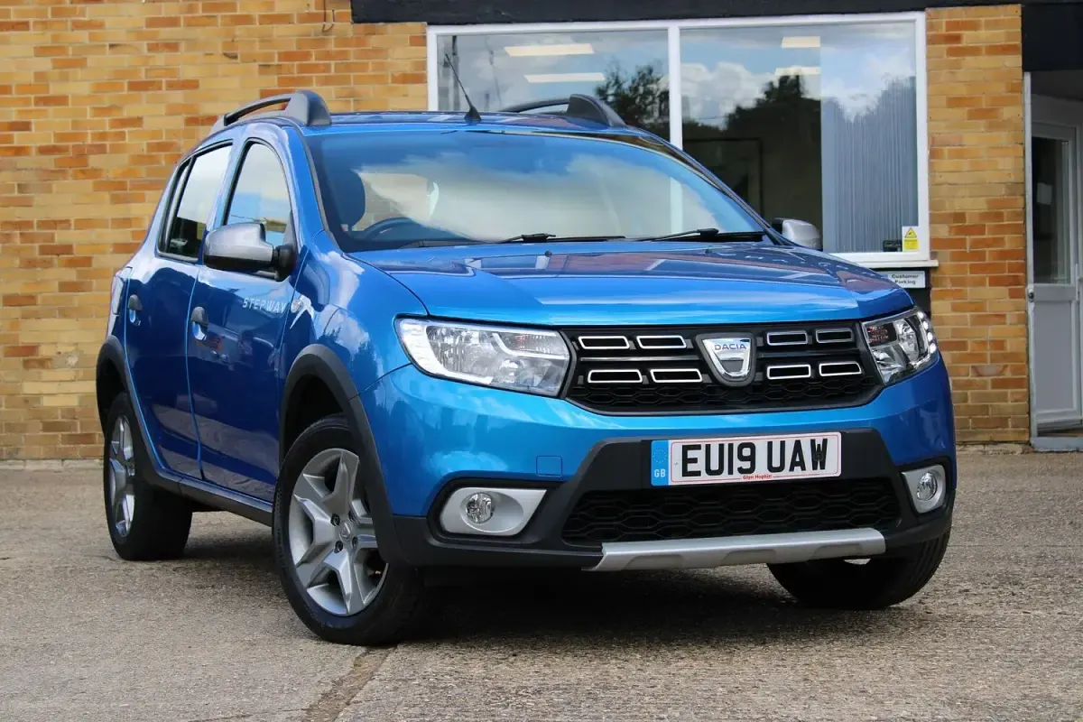 Used Dacia Sandero Comfort 90 HP (66 kW) 2019 Blue Hatchback