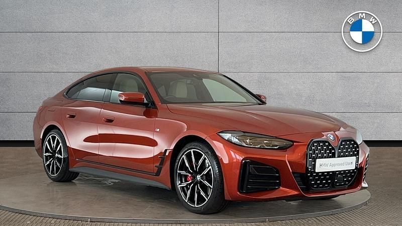 Orange Used 2022 BMW 420 Gran Coupé M Sport Coupe | £30,990 (Fair price) - Image 1/4