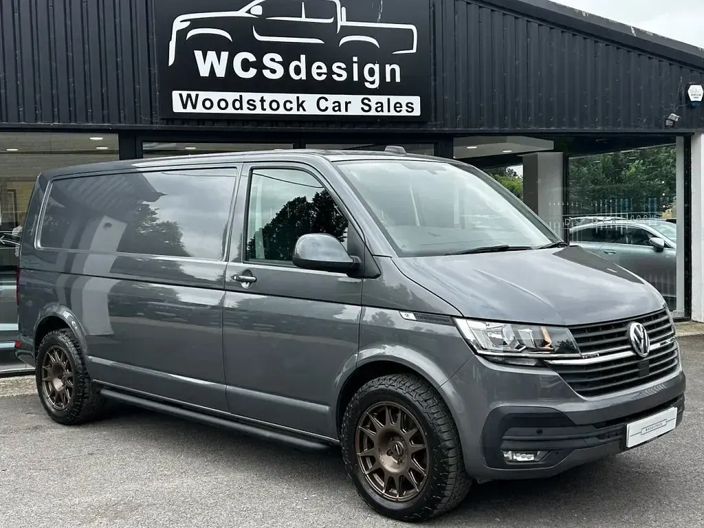 Used VW T6.1 Highline 204 HP (150 kW) 2021 Grey Van