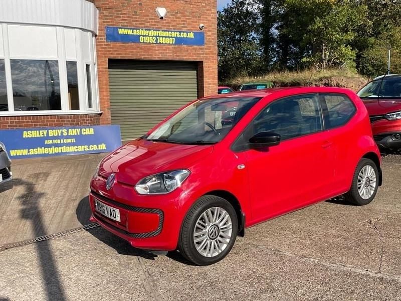 Red Used 2016 VW up! Hatchback | £4,499 (Fair price) - Image 1/4