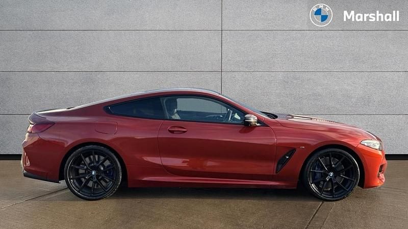 Used BMW M850 Comfort Edition 530 HP (389 kW) 2019 Orange Coupe