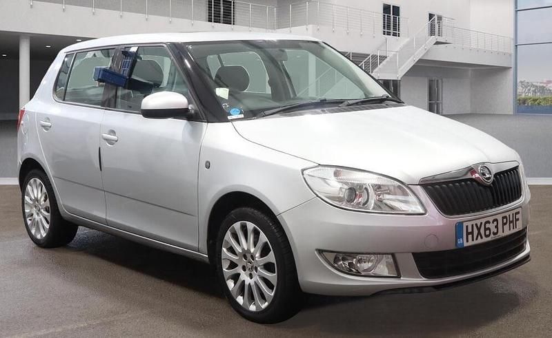 Silver Used 2013 Skoda Fabia Elegance Hatchback | £7,795 (A bit pricey) - Image 1/4