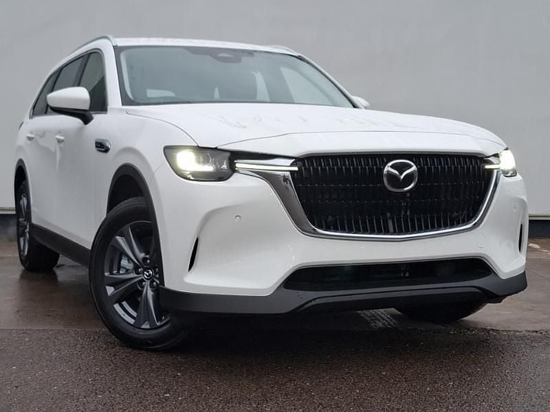 New Mazda CX-80 Exclusive-Line 2025 White SUV