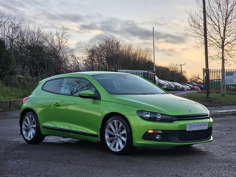 Used VW Scirocco GT 170 HP (125 kW) 2010 Green Coupe