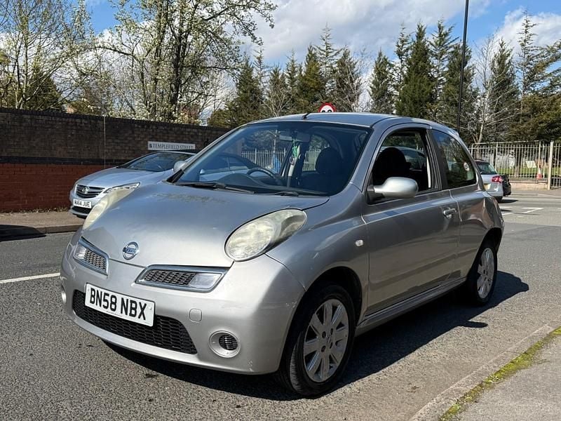 Used Nissan Micra Acenta 79 HP (58 kW) 2008 Silver Hatchback