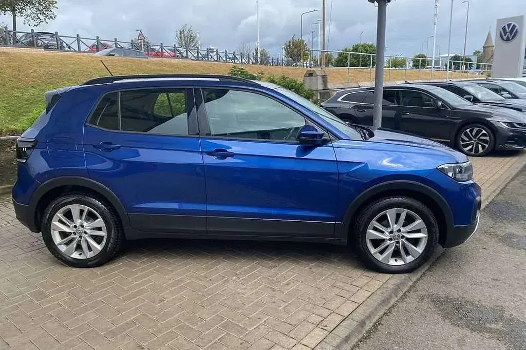 Used VW T-Cross SE 115 HP (84 kW) 2020 Blue SUV