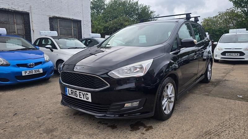 Black Used 2016 Ford Grand C-Max Zetec MPV | £3,895 (Fair price) - Image 1/4