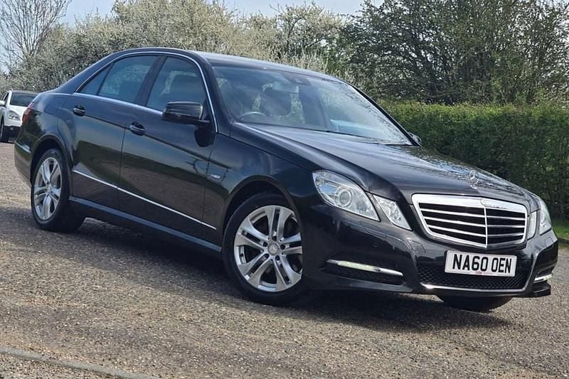 Black Used 2010 Mercedes E250 Avantgarde Sedan | £5,950 (Good price) - Image 1/1