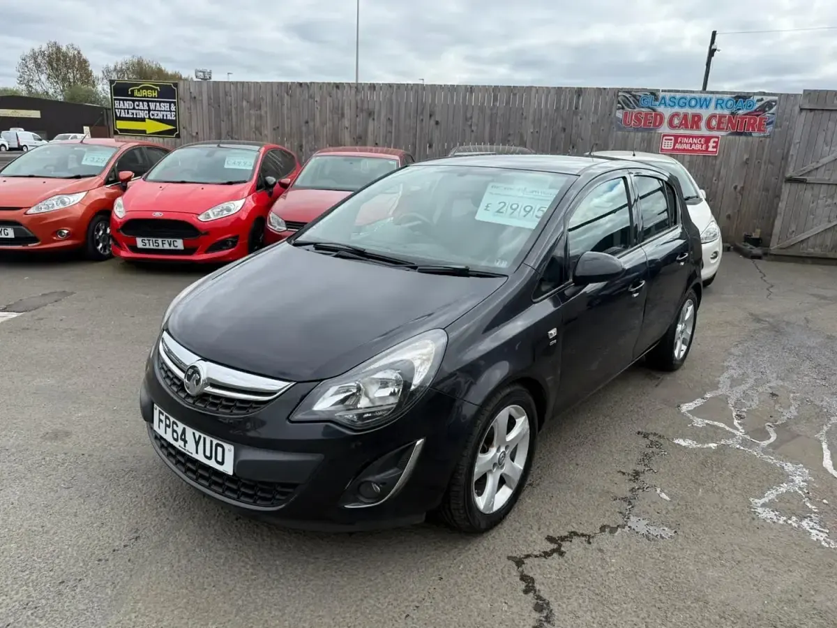 Begagnad Vauxhall Corsa 2015 Svart Halvkombi