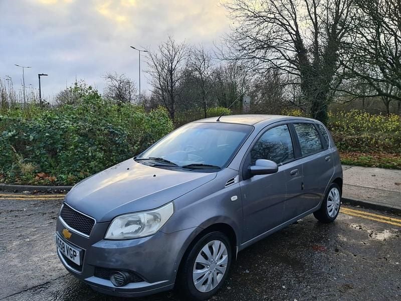 Grey Used 2008 Chevrolet Aveo LS Hatchback | £1,490 - Image 1/4