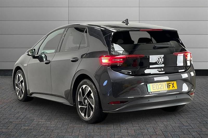 Used VW ID.3 Pro Performance 150 kW (204 HP) 2021 Manganese grey with black roof Hatchback