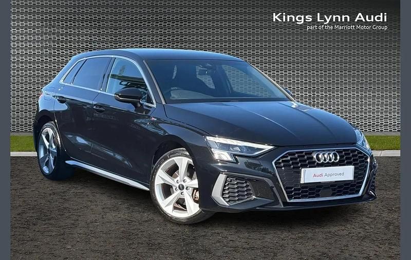 Used Audi A3 e-tron S-Line 200 HP (147 kW) 2024 Black Hatchback