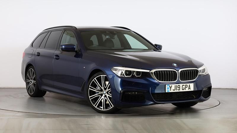 Blue Used 2019 BMW 530 M Sport Estate | £25,000 (Fair price) - Image 1/4