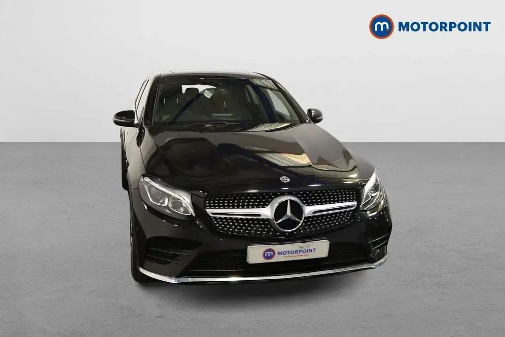 Second-hand Mercedes GLC220 AMG Line Premium 170 CP (125 kW) 2019 Negru Coupe