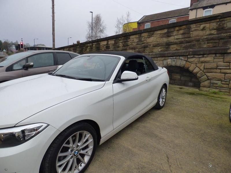 Used BMW 218 Comfort Edition 2015 White Cabriolet
