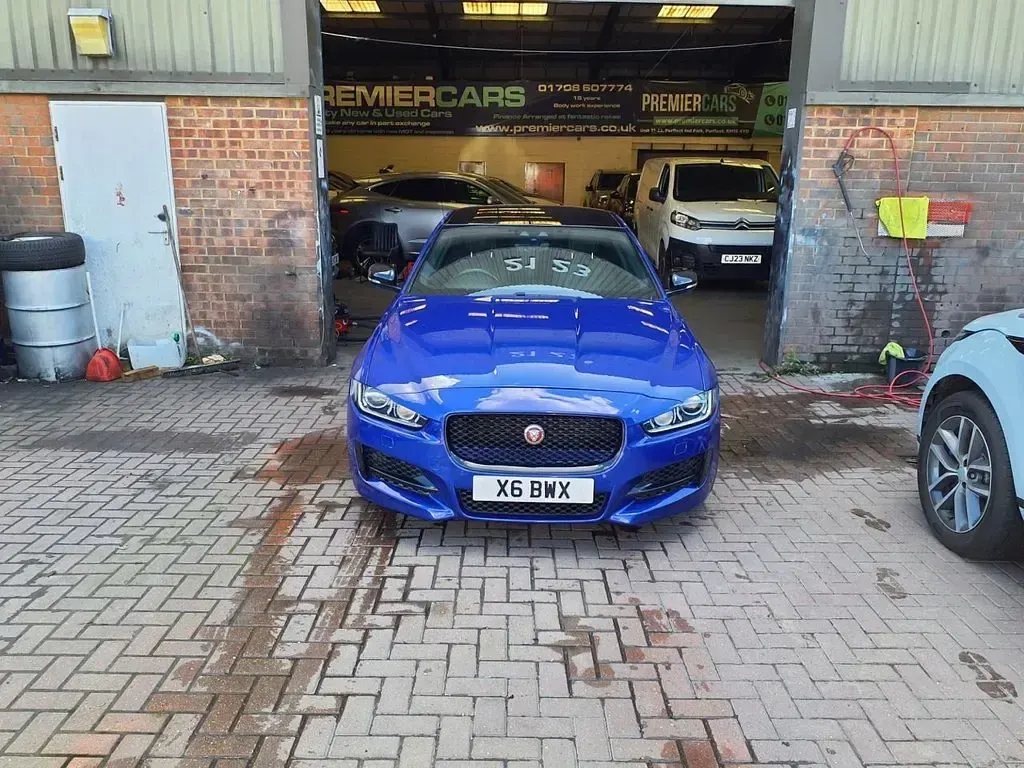 Used Jaguar XE R-Sport 2019 Blue Sedan