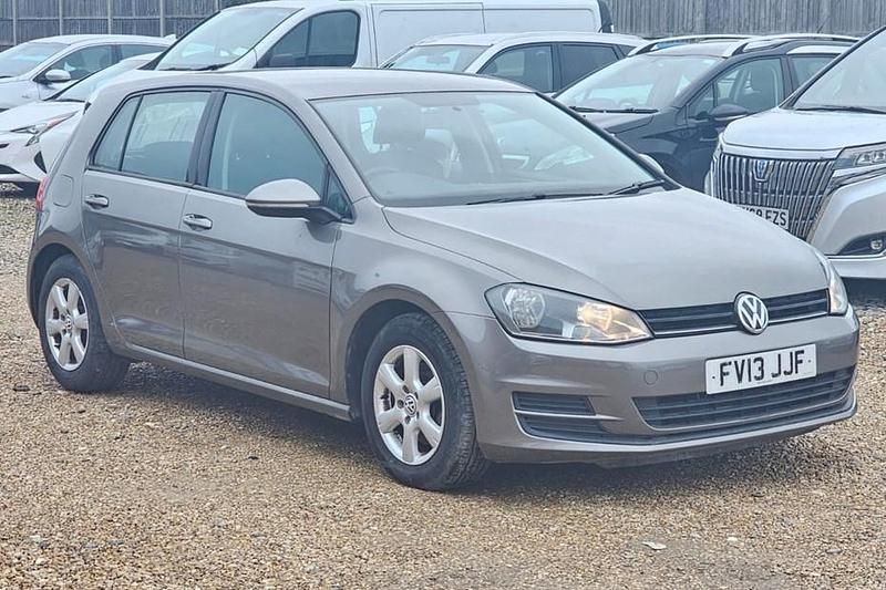 Used VW Golf VII S 105 HP (77 kW) 2013 Grey Hatchback
