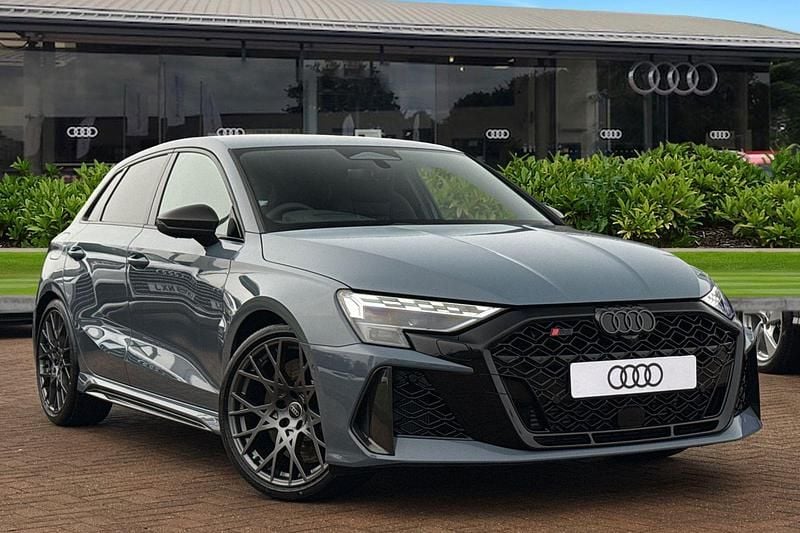 Grey New 2026 Audi RS3 Advanced Sedan | £59,680 (Super price) - Image 1/4
