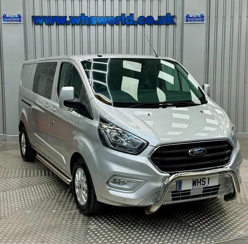 Silver Used 2018 Ford Transit Custom Limited Van | £12,495 (Fair price) - Image 1/4