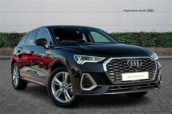Black New 2025 Audi Q3 S-Line SUV | £37,985 (Good price) - Image 1/4