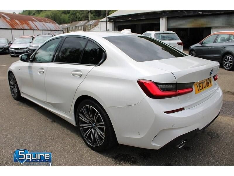 Used BMW 320e M Sport 2020 Mineral white Sedan