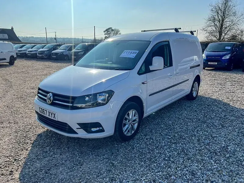 Usado VW Caddy Maxi Highline 102 HP (75 kW) 2018 Branco Monovolume