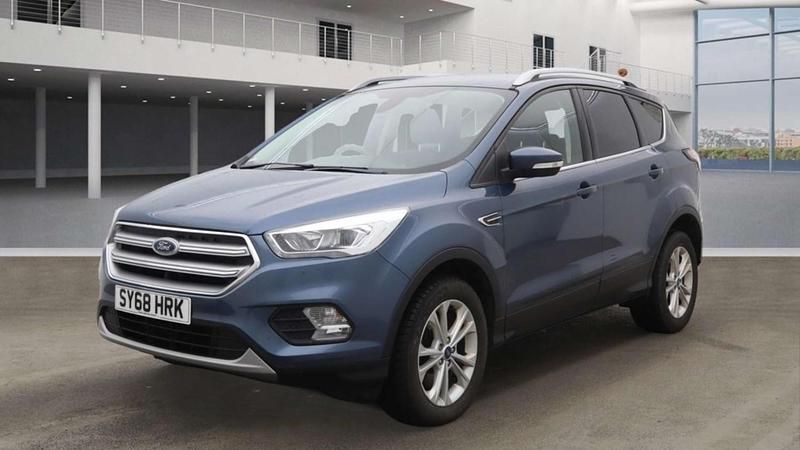 Used Ford Kuga Titanium 150 HP (110 kW) 2018 Blue SUV