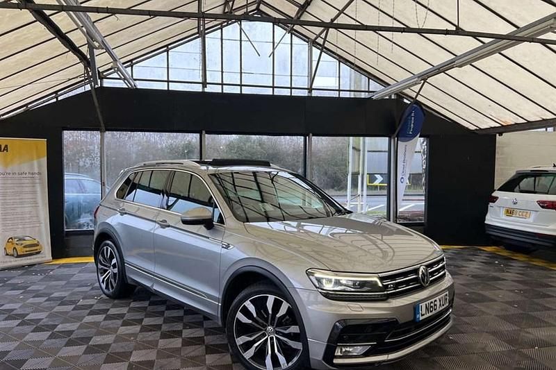 Silver Used 2016 VW Tiguan R-line SUV | £15,995 (Fair price) - Image 1/1