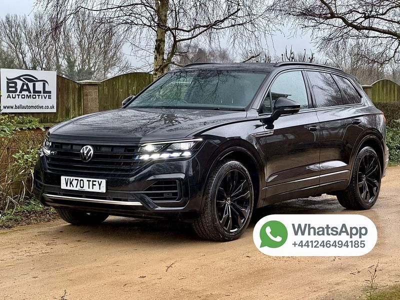 Black Used 2020 VW Touareg Black Edition SUV | £32,950 (Fair price) - Image 1/3