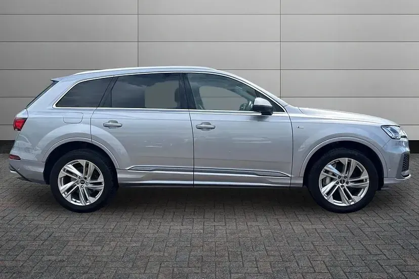 Used Audi Q7 S-Line 340 HP (250 kW) 2022 Silver SUV