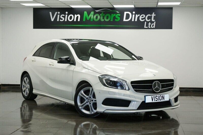 White Used 2013 Mercedes A180 AMG Hatchback | £9,680 (Good price) - Image 1/4