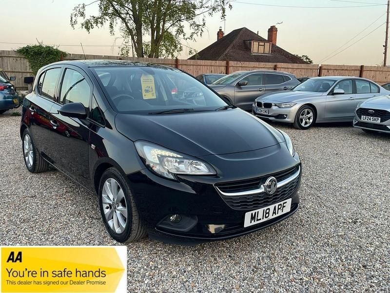 Black Used 2018 Vauxhall Corsa Hatchback | £5,750 (Fair price) - Image 1/4