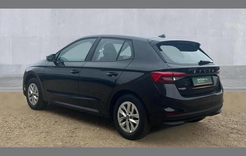 Used Skoda Fabia SE 95 HP (69 kW) 2025 Black magic pearlescent Hatchback