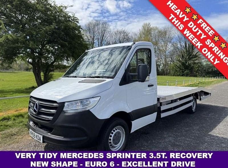 White Used 2020 Mercedes Sprinter Van | £17,995 (Fair price) - Image 1/4