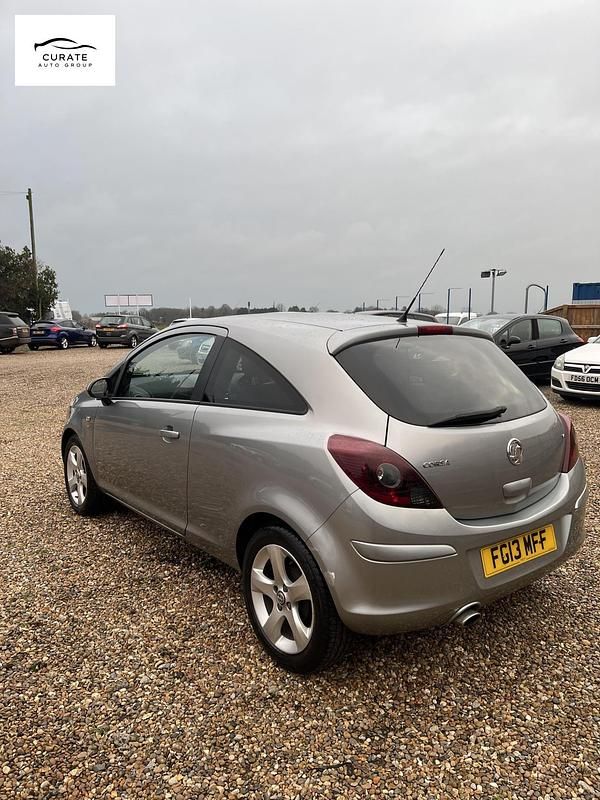Used Vauxhall Corsa 100 HP (73 kW) 2013 Silver Hatchback
