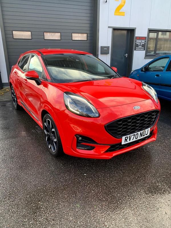 Usado Ford Puma ST-Line X 2020 Vermelho Citadino