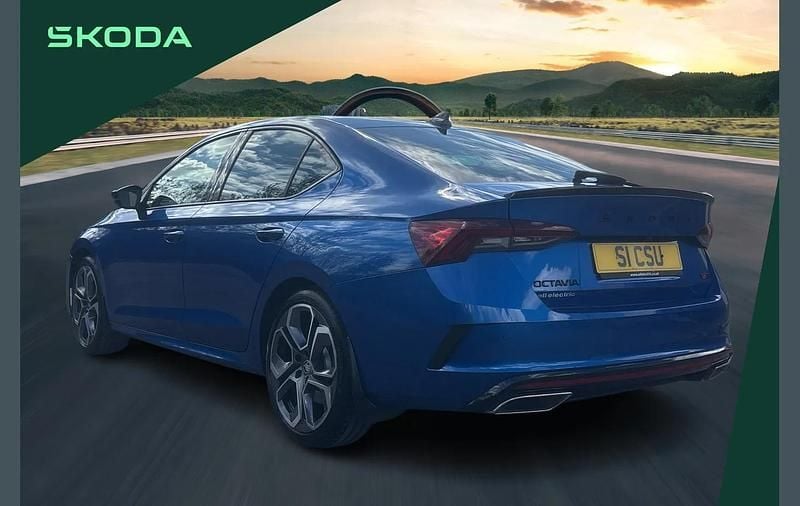Used Skoda Octavia vRS 245 HP (180 kW) 2023 Blue Hatchback