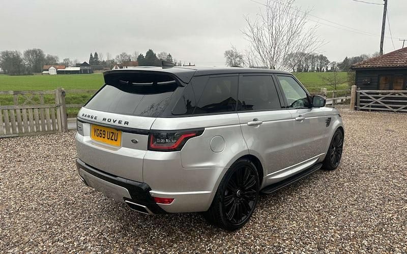 Used Land Rover Range Rover Sport HSE Dynamic 306 HP (225 kW) 2019 Silver SUV
