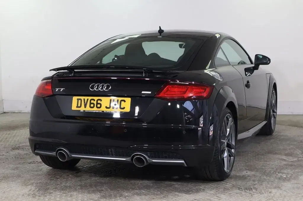Used Audi TT S-Line 184 HP (135 kW) 2016 Black Coupe