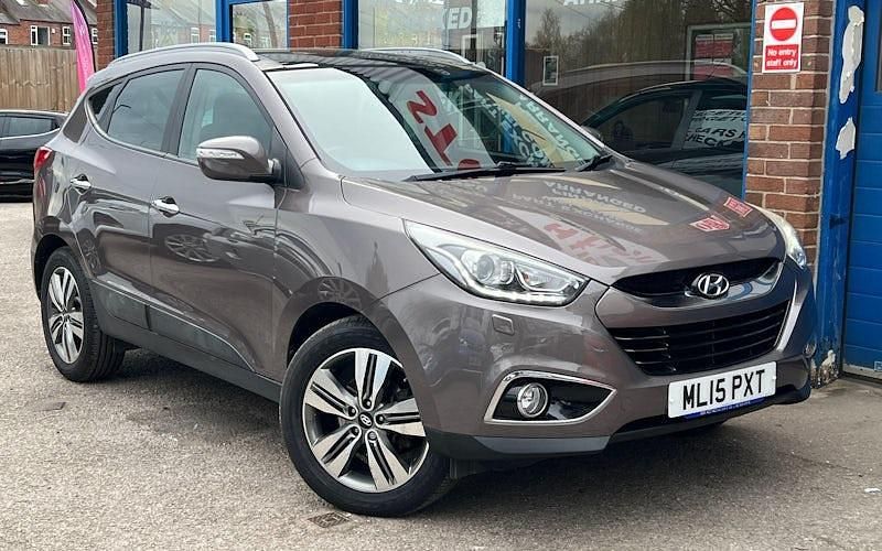 Begagnad Hyundai ix35 Premium 116 HK (85 kW) 2015 Brun SUV